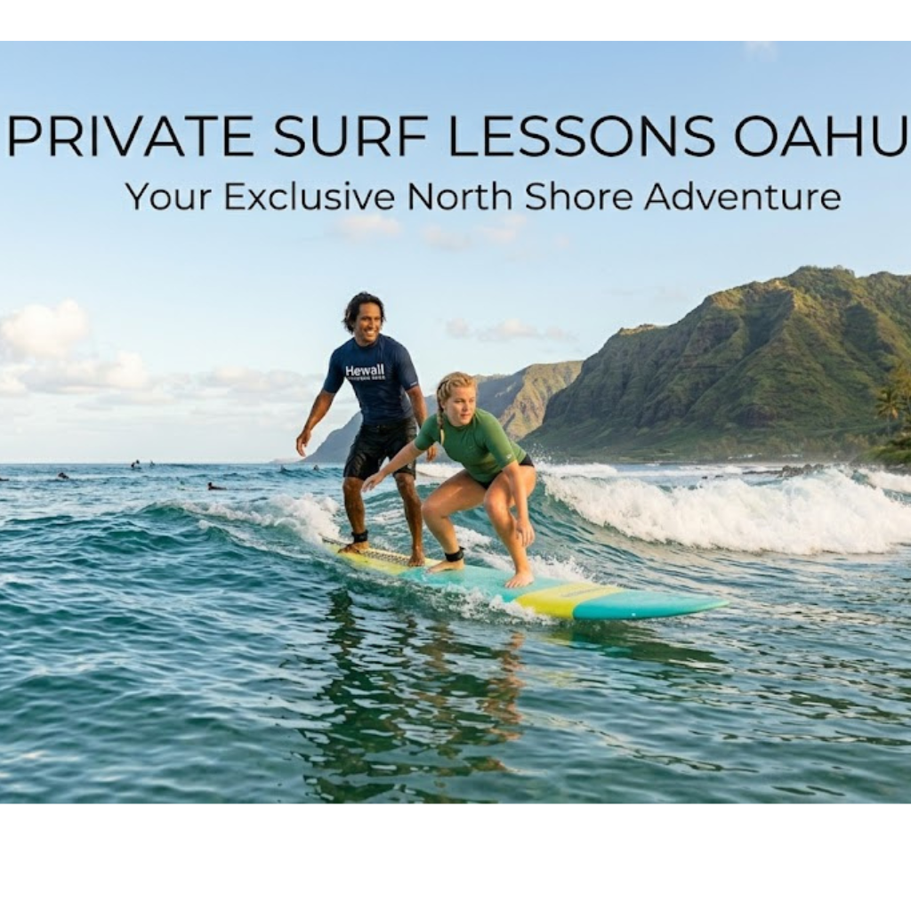 Private surf lessons on Oahu