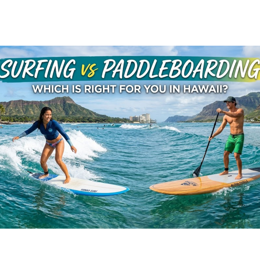 Surfing vs paddleboarding which is right for you in Hawaii
